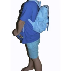 Best Kindergarten Rucksack oder Tasche Motiv Qualle mit Name / personalisierbar / Blau / Rosa Kinder Kindergartentaschen