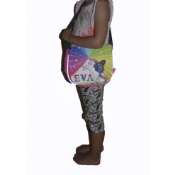 Kindergartentaschen|Maus-Design Kindergarten Rucksack oder Tasche Motiv Kolibri mit Name / personalisierbar / Blau / Rosa