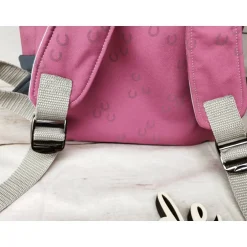 Kinderrucksack|Nähtante Christina Kindergarten Rucksack Pferde Reflektor mit Stickerei innen – Individuell, Softshell, 2 Größen, Kita