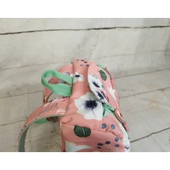 Kinderrucksack|Nähtante Christina Kindergarten Rucksack Rosenrehe mint– Individuell, Softshell, 2 Größen, Kita