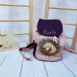 Discount Kindergartenrucksack für Kinder im Alter von 2-6Jahren, Farbe frei wählbar, Wunschmotiv, Name inkl, Brustgurt optional Kinder Kindergartentaschen