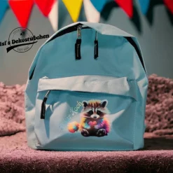 Kinderrucksack|Gisi's Dekostübchen Kindergartenrucksack Kinderrucksack Waschbär