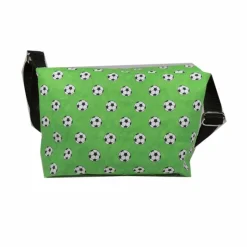 Online Kindergartentasche Fußball grün schwarz – Kindertasche Geschenk Jungen Mädchen Sport Kinder Kindergartentaschen