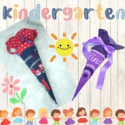 Clearance Kindergartentüte | Geschwistertüte | Elefant | Kindergartenstart | 5. Klasse-Schultüte | Kissen | Trosttüte | individuel Kinder Schultüten