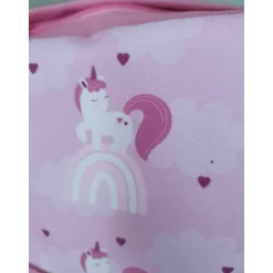 Kinderrucksack|Crocketts Craft Kinderrucksack Einhorn – Rosa Einhörner, gepolstert & wasserabweisend
