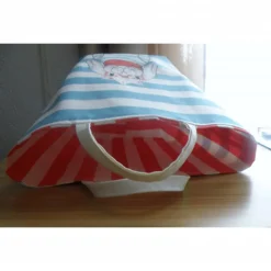 Osterkörbchen|Marja's bunte Maschen Kindertasche aus Canvas / maritim / Kindergarten / Schule / Spielenachmittag bei Freunden