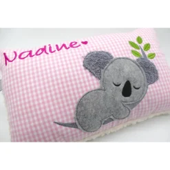 Best Kissen mit Namen Koala Beuteltier Namenskissen Taufkissen Kuschelkissen Kindergartenkissen Geburtsgeschenk Gastgeschenke