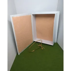 Online Klappdeckelbox mit Serviettenmotiv " Alles Gute" Brief Geschenke