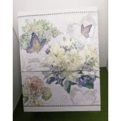 Best Klappdeckelbox mit Serviettenmotiv 