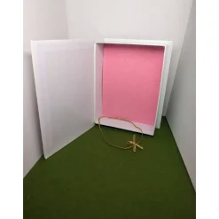 Clearance Klappdeckelbox mit Serviettenmotiv " Rosen und Notenblatt " Geschenke
