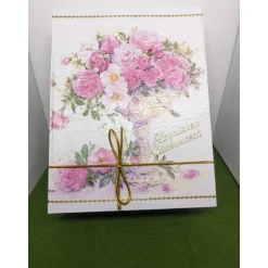 Geschenke|Kreatives von Mini Molli Klappdeckelbox mit Serviettenmotiv " Blumenkelch "