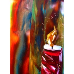 Weihnachtsdeko|Malerei & Digital-Art - Ulrike Kröll Klebefolie - Malerei • "Eine schöne Vorweihnachtszeit" • Fensterschmuck Design  Ulrike Kröll