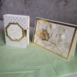 Sale Kleine Buch-Box als Geldgeschenk, Gutscheingeschenk zu Weihnachten mit passender Glückwunschkarte,besondere Geschenkidee Geldgeschenke