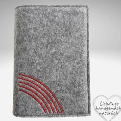 Clearance KLEINE evangelische Gesangbuch Hülle Filz Verbundenheit KL30 Gastgeschenke