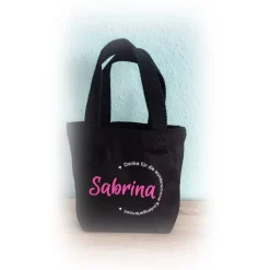 Outlet kleine Geschenktasche, Stofftasche, Erzieherin Geschenkverpackungen