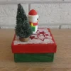 Clearance kleine Geschenkverpackung mit Schneemann und Tannenbaum Geschenke