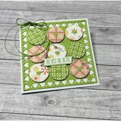Sale Kleine Grußkarte / Glückwunschkarte zum Geburtstag, Muttertag oder die Freundin, Herzen, Stampin’Up, Handarbeit Glückwunschkarten