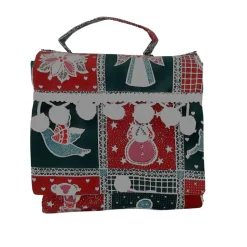 Säckchen & Beutel|Afrosteff Kleine weihnachtliche Geschenketasche, Gebäcktasche
