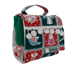 Säckchen & Beutel|Afrosteff Kleine weihnachtliche Geschenketasche, Gebäcktasche