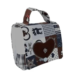 Säckchen & Beutel|Afrosteff Kleine weihnachtliche Geschenketasche, Gebäcktasche