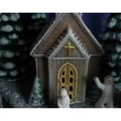 Discount Kleine Winterlandschaft zum Beleuchten,Weihnachten, Kerzen & Beleuchtung