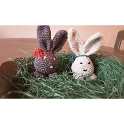 Outlet kleiner gehäkelter Osterhase Osterhasen