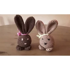 Outlet kleiner gehäkelter Osterhase Osterhasen