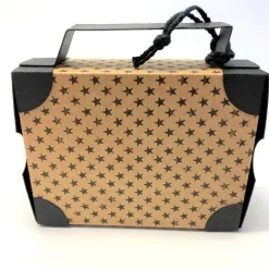 Clearance Koffer aus Karton – Handgemachte Geschenkverpackung für Urlaub, Reisegutschein oder Geldgeschenk (12x9x3,5cm) Geschenkverpackungen
