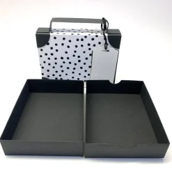 Sale Koffer aus Karton – Handgemachte Geschenkverpackung für Urlaub, Reisegutschein oder Geldgeschenk (15x11x3,5cm) Geschenkverpackungen