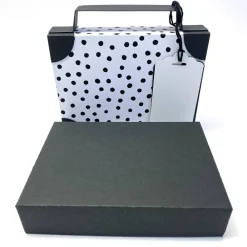 Sale Koffer aus Karton – Handgemachte Geschenkverpackung für Urlaub, Reisegutschein oder Geldgeschenk (15x11x3,5cm) Geschenkverpackungen
