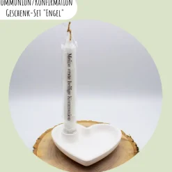 Geschenke|Kreative Freude Kommunion oder Konfirmation Geschenk-Set "Engel" | personalisierbar | Geldgeschenk | Geschenkidee | Glaube