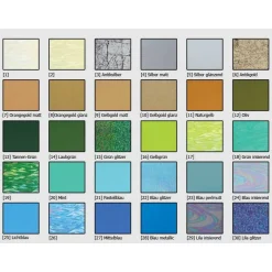 Kommunionkerze Taufkerze lang Jungen Lebensbaum silber blau Baum des Lebens Kreuz Regenbogen Name Datum Kommunionkerzen