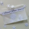 Weihnachtsgeschenke|ZauberhafteDinge24 Konfetti-Tütchen, ☆ Instant Winter - Schnee to go ☆