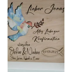 Outlet Konfirmation/ Geldgeschenk/ Taufe/Hochzeitsgeschenk /Geldgeschenk/Geburtstagsgeschenk/ holz /personalisiert Geldgeschenke