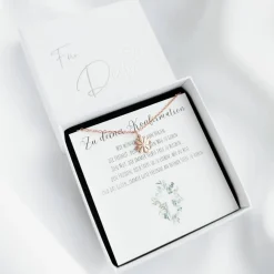 Clearance Konfirmation Geschenk für Mädchen, Halskette mit Anhänger, mit Karte und Geschenkbox Geschenke