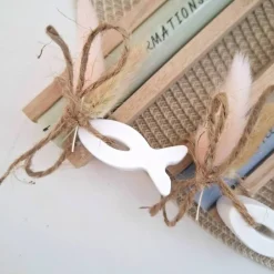 Geschenke|Suanda Living Konfirmation Konfirmationsgeschenk mit Fisch Geschenkset für Jungen und Mädchen Konfirmationskerze