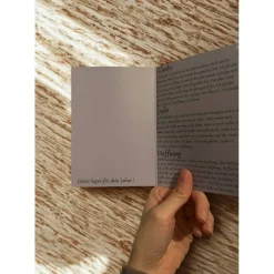 Outlet Konfirmationskarte Klappkarte A6 - Psalm 139,5 – Modernes Design Glaube Liebe Hoffnung -Edles 300g Papier Glückwunschkarten