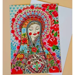 Best Konvolut Kunstpostkarten, 5 Stück Weihnnachtskarten, Grußkarten,  nach Originalgemälden aus eigenem Atelier Weihnachtskarten