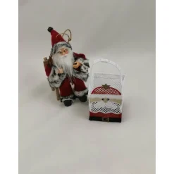 Sale Körbchen Weihnachtsmann mit Gürtel Säckchen & Beutel
