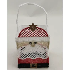 Sale Körbchen Weihnachtsmann mit Gürtel Säckchen & Beutel