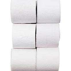 Best Kreppbänder weiß 6 Rollen a 10 m 35 mm breit Hochzeitsgirlanden