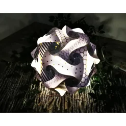 Sale Kugellampe mit Led Beleuchtung und Timer Kerzen & Beleuchtung