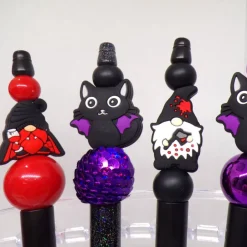 Accessoires|Punkrockdesign Kugelschreiber Gnom Zwerg Horror Fledermaus – Unikate Geschenkideen