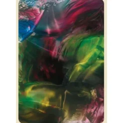 Glückwunschkarten|Malerei & Digital-Art - Ulrike Kröll Kunst–Doppelkarte - „Blick in die Tiefe“ - bewusst ohne Textvorgabe - Design  Ulrike Kröll.