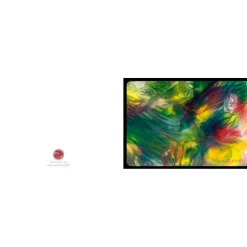 Glückwunschkarten|Malerei & Digital-Art - Ulrike Kröll Kunst–Doppelkarte - „Blütenmeer“ - bewusst ohne Textvorgabe - Design Ulrike Kröll.