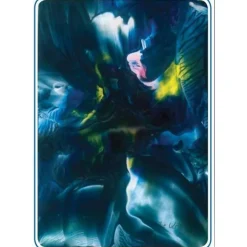 Glückwunschkarten|Malerei & Digital-Art - Ulrike Kröll Kunst–Doppelkarte - „Licht und Schatten“ - bewusst ohne Textvorgabe - Design Ulrike Kröll.