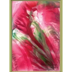 Clearance Kunst–Doppelkarte - „Nelkenknospen“ - bewusst ohne Textvorgabe - Design Ulrike Kröll. Glückwunschkarten