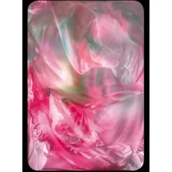 Clearance Kunst–Doppelkarte - „Rosa Seide“ - bewusst ohne Textvorgabe - Design  Ulrike Kröll. Glückwunschkarten