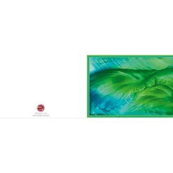 Sale Kunst–Doppelkarte - „Rotierende Flächen“ - bewusst ohne Textvorgabe - Design  Ulrike Kröll Glückwunschkarten