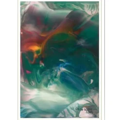 Sale Kunst–Doppelkarte - „Tosende See“ - bewusst ohne Textvorgabe - Design  Ulrike Kröll. Glückwunschkarten